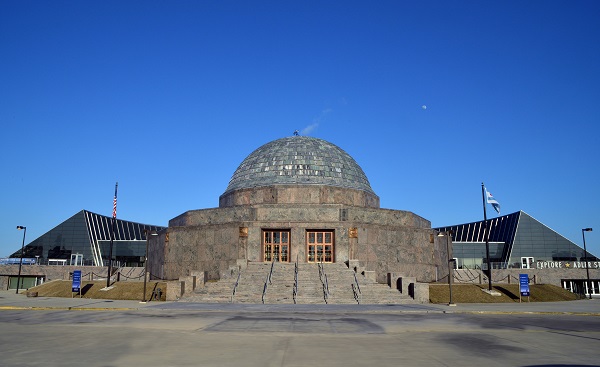 The Adler Planetarium in Chicago